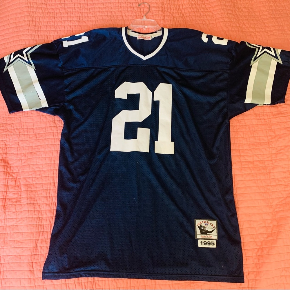 Deion Sanders Vintage Cowboys Jersey 1995 Size 54